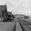 Brora, Victoria Road, Station
Platform view looking N and showing footbridge