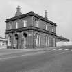 Saltcoats Station, S building 
View from W