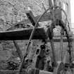 Laigh Milton Mill, waterwheel
View from SW