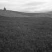 View of Kinbrace Hill long cairn