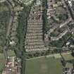 Edinburgh, oblique aerial view, taken from the West, centred on the Stockbridge Colonies.