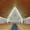 Main church, interior view from West