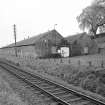 Dingwall, Station Road, Ferintosh Distilleries, Warehouses
View from NE (from railway line) of N warehouses