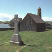 Canna, Church of Scotland. View from NE.