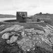 View of first world war gun emplacement, Vementry, Shetland