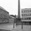Dunfermline, St Margaret's Works
Chimney from Foundry Street, looking S