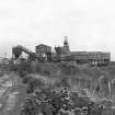 Dysart, Frances Colliery
General view of mine workings from SW, headframe in background