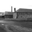 Falkland, Pleasance Linen Works
View of weaving sheds from SW, Front Block in left background