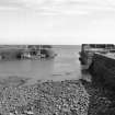 Johnshaven, Harbour
View of outer harbour and entrance, from NW