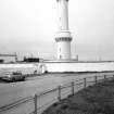 Aberdeen, Greyhope Road, Girdleness Lighthouse
View from SE showing tower