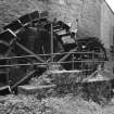 Peterculter, Kennerty Mills
View from ESE showing S waterwheel with N waterwheel behind