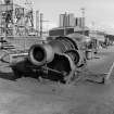 Cldebank, Elderslie Shipyard
View from WNW showing steam capstan