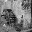 Snade Mill
View from N showing waterwheel and geared sluice-operating mechanism