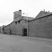 Prestonpans, High Street, Brewery, 
View of street frontage, from E