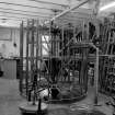 Auchterarder, Glenruthven Mills, interior
View showing hand-warping frame