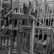 Auchterarder, Glenruthven Mills, interior
View showing hand-warping frame