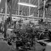 Auchterarder, Glenruthven Mills, interior
View showing loom shop