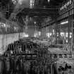 Bellshill, Clydesdale Street, Clydesdale Tube Works, interior
View showing disused casting bay in open hearth melting shop