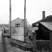 Coatbridge, Locks Street, Sheepford Boiler Works
View from S showing hydraulic accumulator and gantry in background