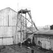 Coatbridge, Locks Street, Sheepford Boiler Works
View from SW showing gantry