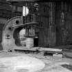 Coatbridge, Locks Street, Sheepford Boiler Works, interior
View showing flanging press