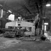 Coatbridge, Locks Street, Sheepford Boiler Works, interior
View showing perforating machine