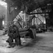 Coatbridge, Locks Street, Sheepford Boiler Works, interior
View showing plate bending rolls