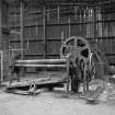 Coatbridge, Locks Street, Sheepford Boiler Works, interior
View showing sheet bending rolls