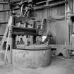 Coatbridge, Locks Street, Sheepford Boiler Works, interior
View showing vertical lathe