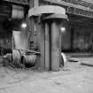 Coatbridge, Locks Street, Sheepford Boiler Works, interior
View showing vertical plate bending rolls