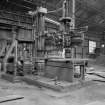 Coatbridge, Locks Street, Sheepford Boiler Works, interior
View showing radial drill