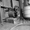 Coatbridge, Locks Street, Sheepford Boiler Works, interior
View showing electric motor