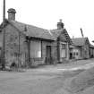 Biggar, Station Road, Railway Station
View from WSW showing S front of Station House and W front of signal box