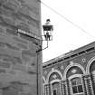 Dundee, Bower Mill
View of gas lamp on corner of Blinshall Street, weaving shed in background