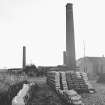 Morningside, Allanton Pipe Works
General view showing pipes and chimney