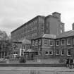 Greenock,Shaw's Water Mills
View of buildings and six-storey mills from Drumfrochar Road, from W