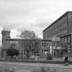 Greenock, Shaw's Water Mills
View of offices and six-storey mill from SW