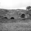 Craigdullyeart Hill, Limekiln
Frontage of kiln from E