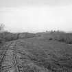 Cairne Fishing Lodge
View from SE showing SE corner of rubble stores and NW section of fishing railway's track