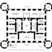 Principal floor plan with alterations.
RCAHMS survey drawing.
