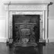 Interior.
View of fireplace and stove in entrance hall.