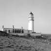 Lewis, Tiumpan Head Lighthouse
View of lighthouse and fog horn air tanks, from S