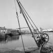 Stromness, Sutherland's Pier, Hand Crane
General view from SSW showing hand crane, New Pier and North Pier in background