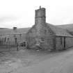 Breck of Rendall, Threshing Mill
View from S showing SW front of steading and SW and SE fronts of threshing mill