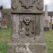 Scan 46642/CN, gravestone in Lauder Parish church.