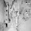 Photographic copy of drawing showing general view looking South in Advocate's Close-copied from James Drummond's "Old Edinburgh"