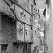 Photographic copy of drawing of Morrison's Close from James Drummond's "Old Edinburgh"