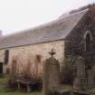 Weem Old Parish Church. Now Menzies Mausoleim.
Scanned image only.
