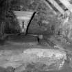 Huxter, Norse Mill, Interior
View from E showing stones and hopper in N mill