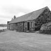 Harris, Amhuinnsuidhe Pier
View from E of stores and houses